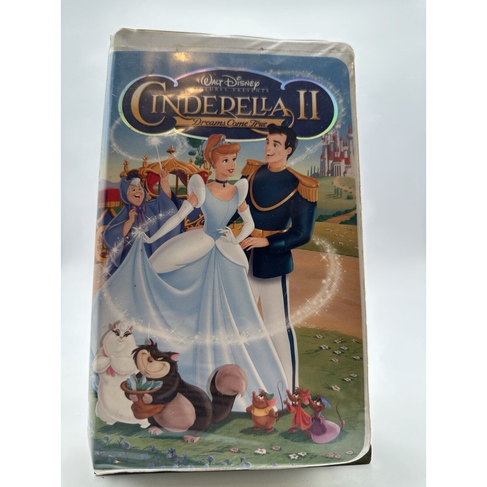 Cinderella II: Dreams‎ Come True (VHS, 2002, Clamshell)